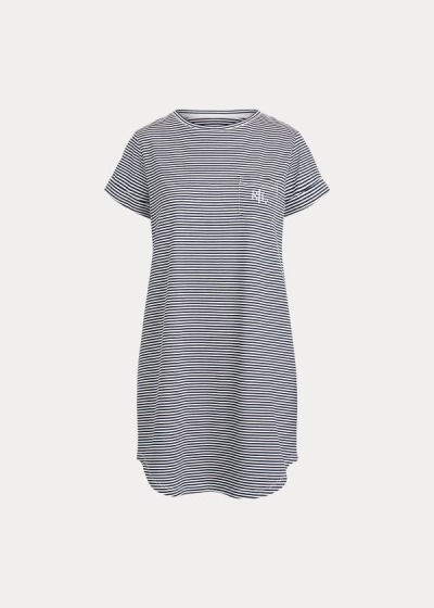 Ralph Lauren Striped Cotton-Blend T Shirt Dame Danmark (FXQCK2745)